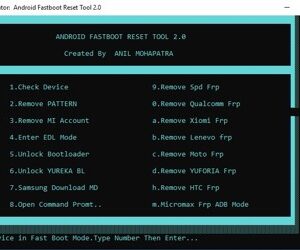 دانلود نرم افزار Android Fastboot Reset Tool