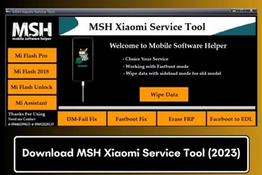 دانلود نرم افزار MSH Xiaomi Service Tool