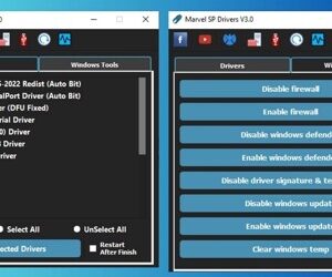 دانلود نرم افزار Marvel Sp Driver Installer Tool
