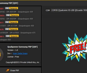 دانلود نرم افزار Qualcomm Samsung FRP Tool