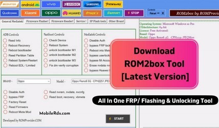 دانلود نرم افزار ROM2box Tool V3.4