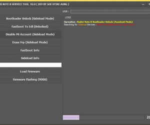 دانلود نرم افزار Redmi Note 8 Service Tool