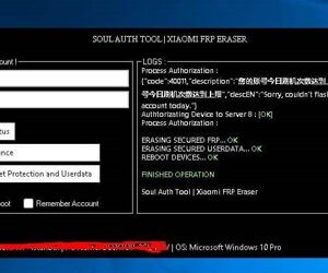 دانلود نرم افزار Soul Auth Tool - Xiaomi Flash and FRP Tool