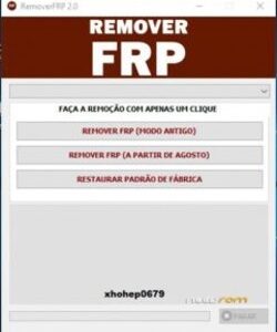 دانلود نرم افزار Remover FRP 2.0