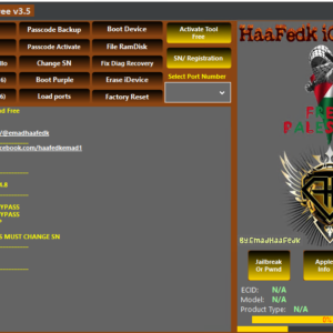 دانلود نرم افزار HaaFedk iCloud Tool