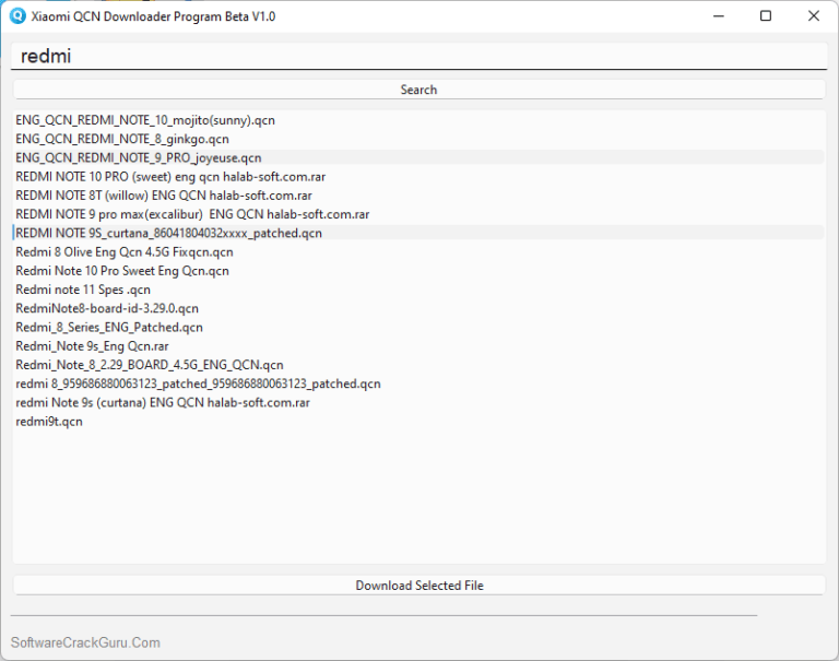 Xiaomi QCN Downloader